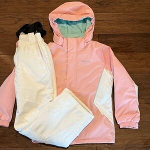 EUC girls 9/10 snowsuit ski suit